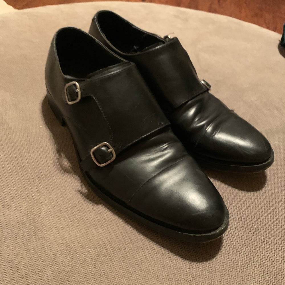 Cole Hana Double monk strap dress shoes